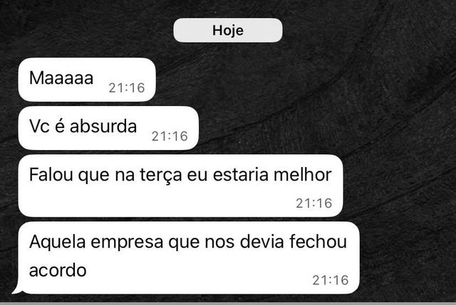 Conversa de aluna: a empresa que devia fechou acordo